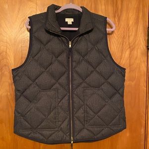 J Crew XL Gray Vest